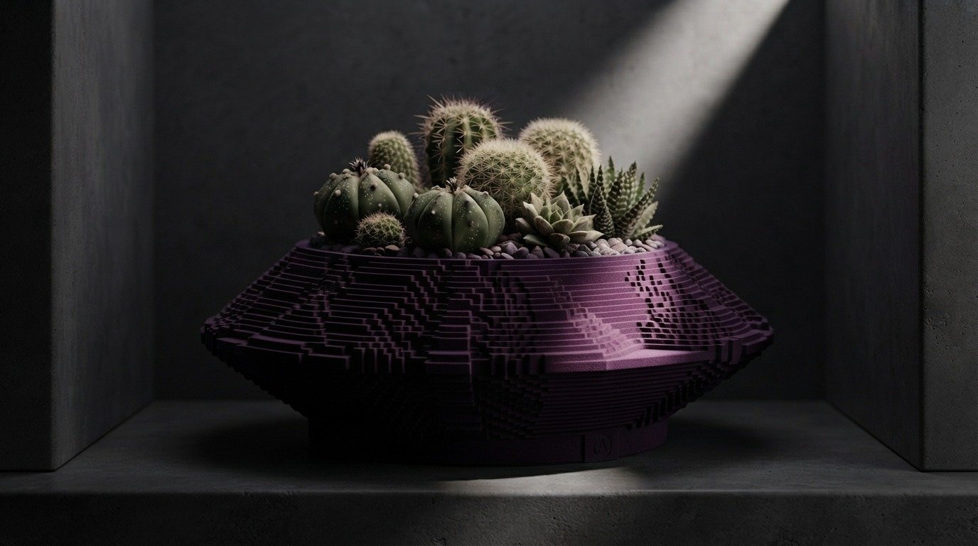 Architectural Star Cactus Ensemble VIII